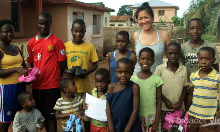 Volunteer in Ghana