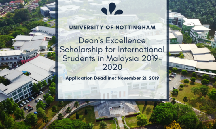 Dean's Excellence funding for International Students