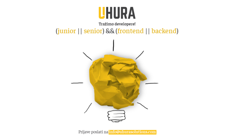 Uhura Solutions zapošljava junior i senior developere