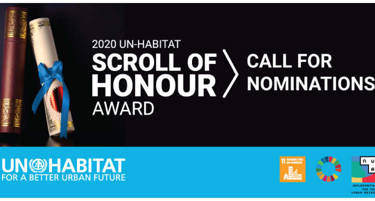 UN - Scrool of Honour Award 2020