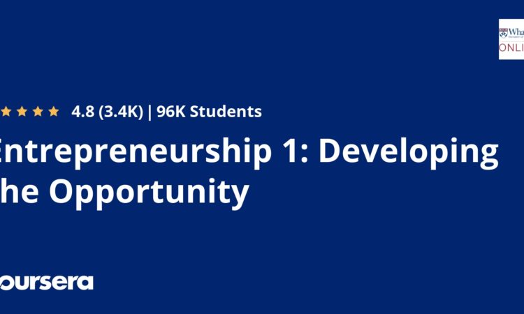 Entrepreneurship 1 Developing the Opportunity