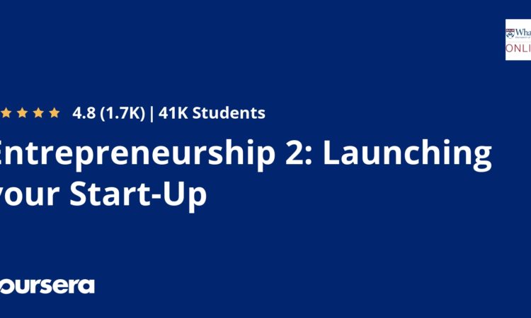 Entrepreneurship 2 Launching your Start-Up