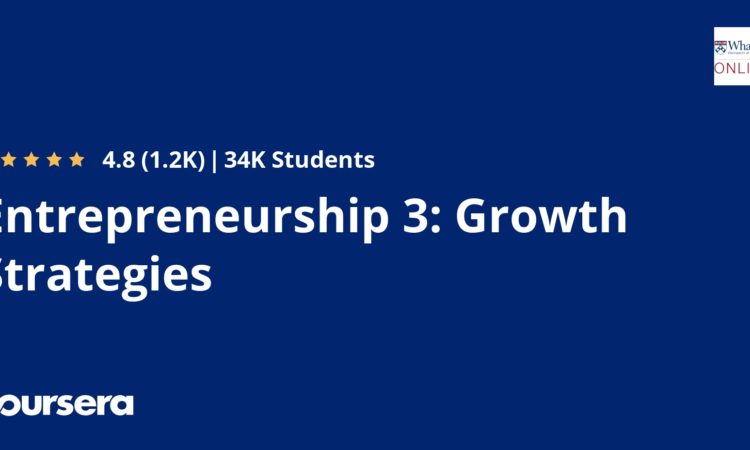 Entrepreneurship 3 Growth Strategies