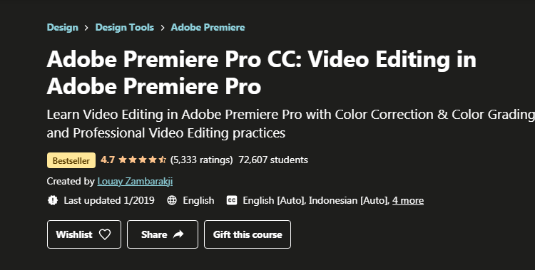 Adobe Premiere Pro CC Video Editing in Adobe Premiere Pro