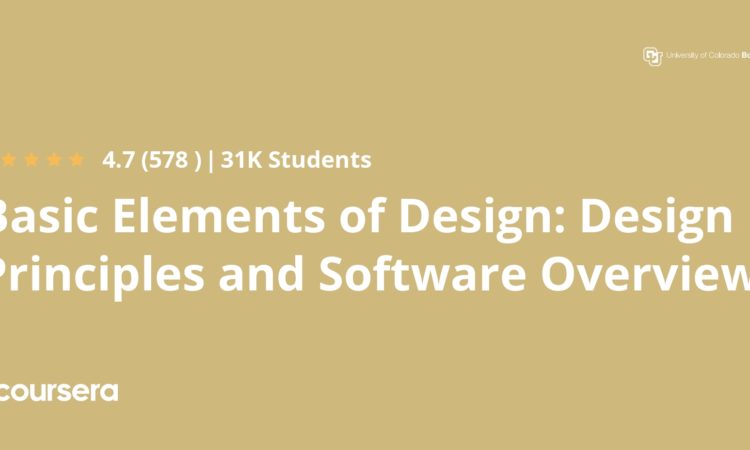 Basic Elements of Design Design Principles and Software Overview