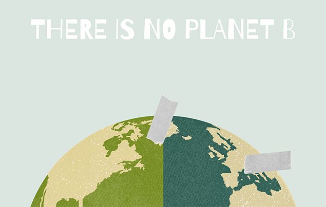 THERE' S NO PLANET B -poster